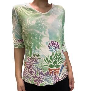 Cactus Bay Apparel   Women's Colorful Rhinestone Top